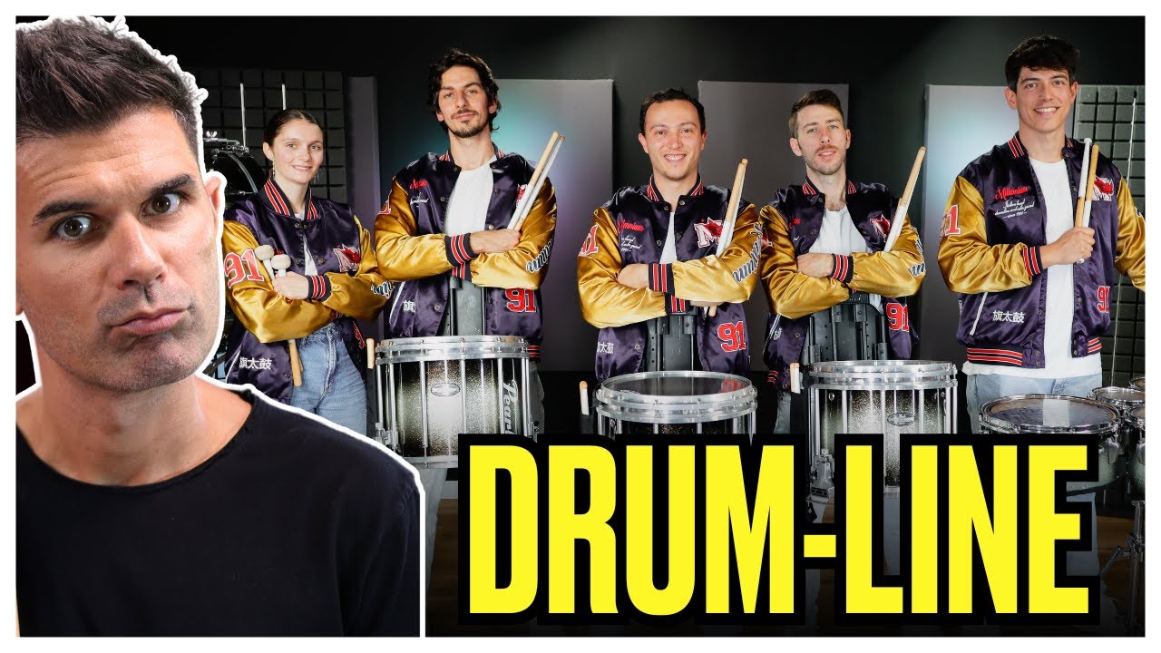 Suonare in una drumline (Millennium Drum Corps)
