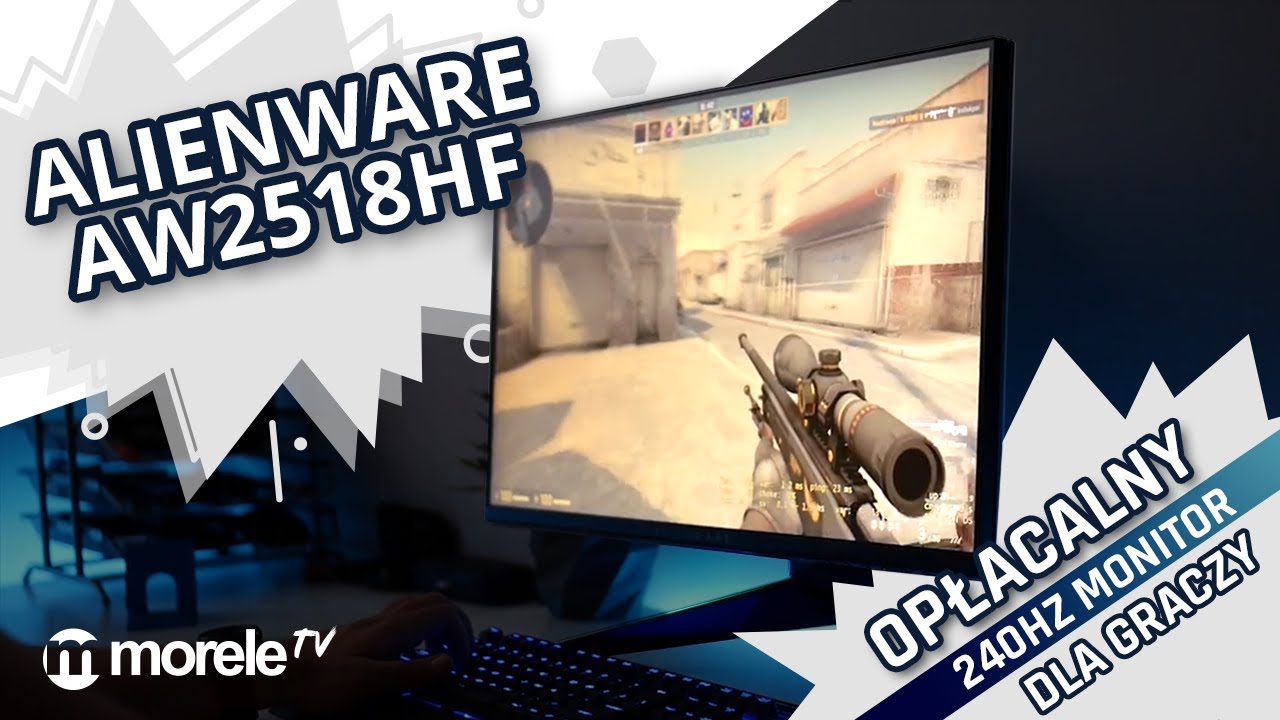 Alienware AW2518Hf - opłacalny 240Hz monitor dla graczy