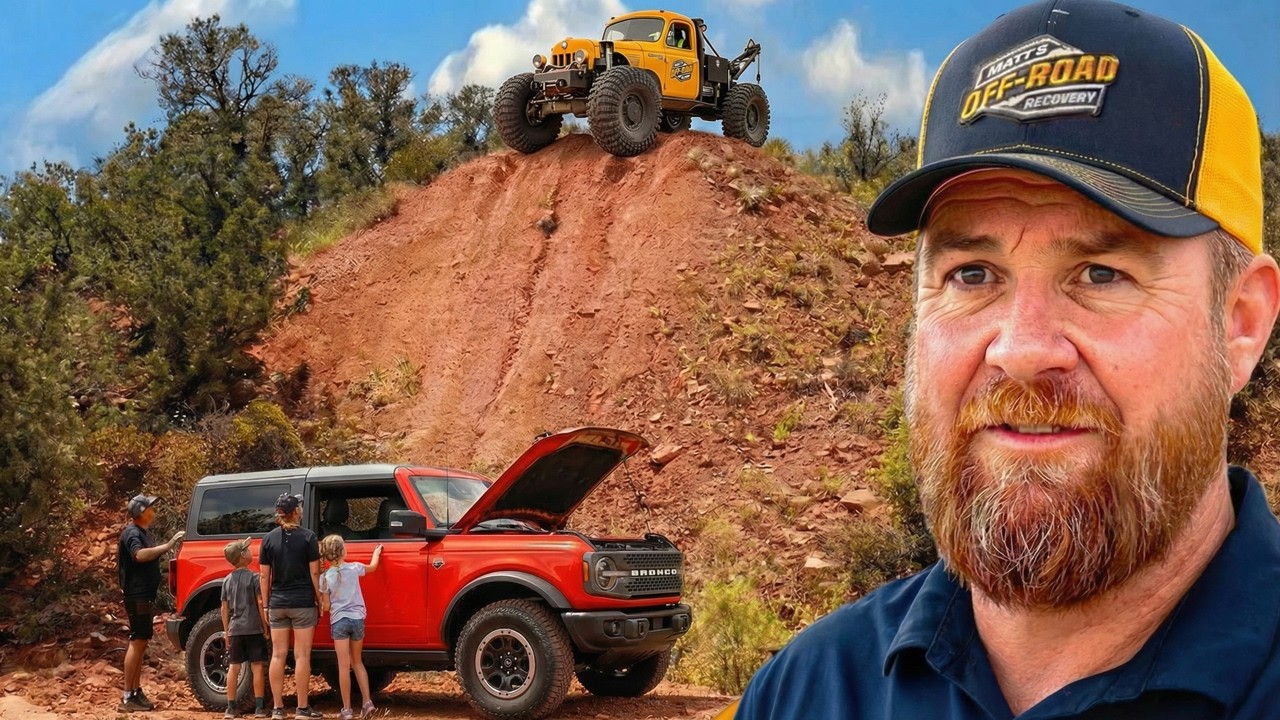 Ford Bronco Leaves Family of 4 STRANDED In The Desert!