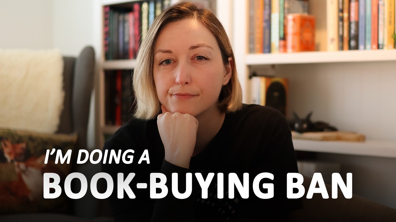 Book-buying ban incoming: how I’m getting ready