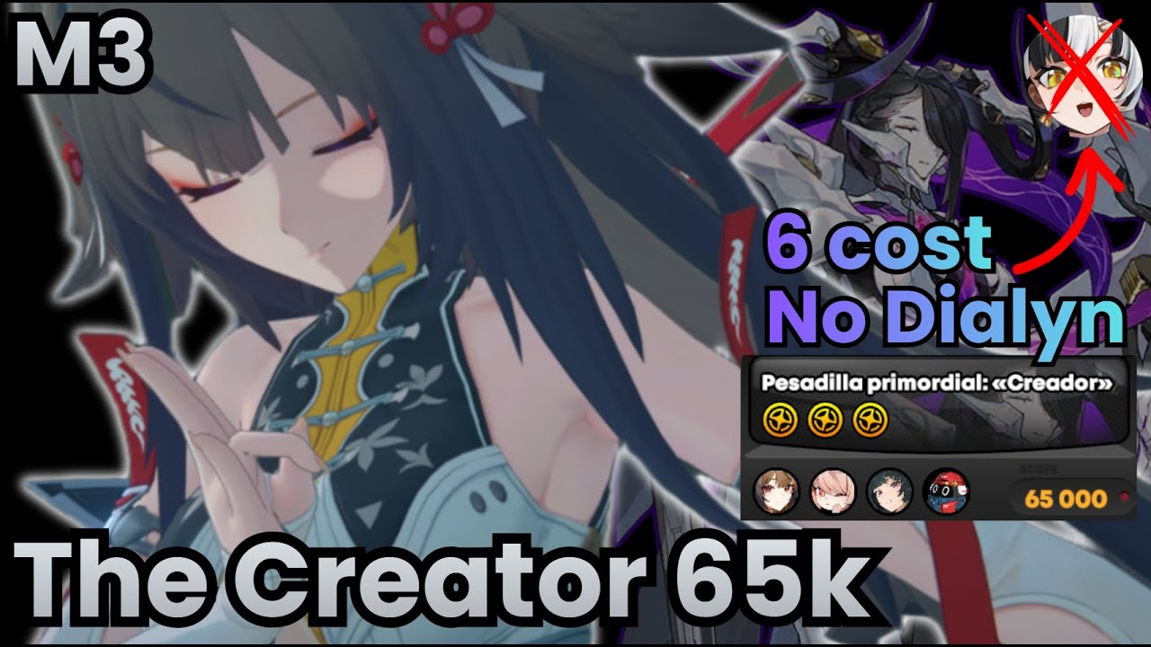 Deadly Assault - 65k The Creator Kill (No Dialyn Run) | M3 Ye Shunguang ZZZ 6 Cost Team.