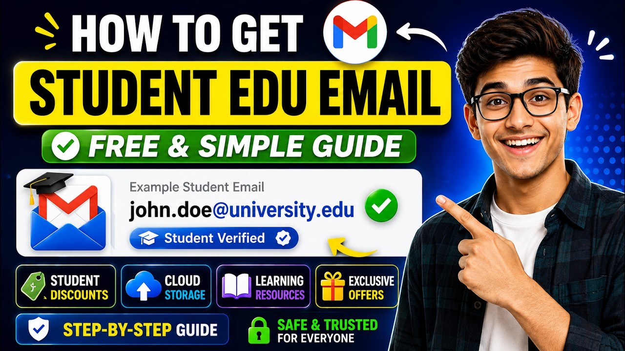 How to Get Student EDU Email | Free & Simple Guide ✅