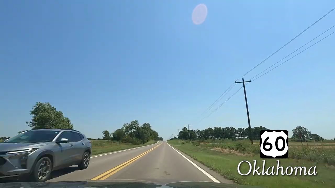 U S 60 East  Part 10  (Seiling, OK to Pond Creek, OK)