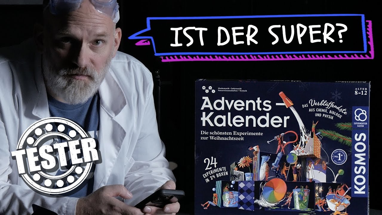 Ist der WEIHNACHTLICHE EXPERIMENTE - ADVENTSKALENDER von KOSMOS gut? - KOSMOS 661007