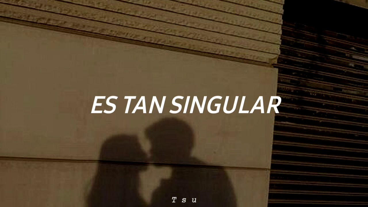 Singular| Anavitoria (letra español)