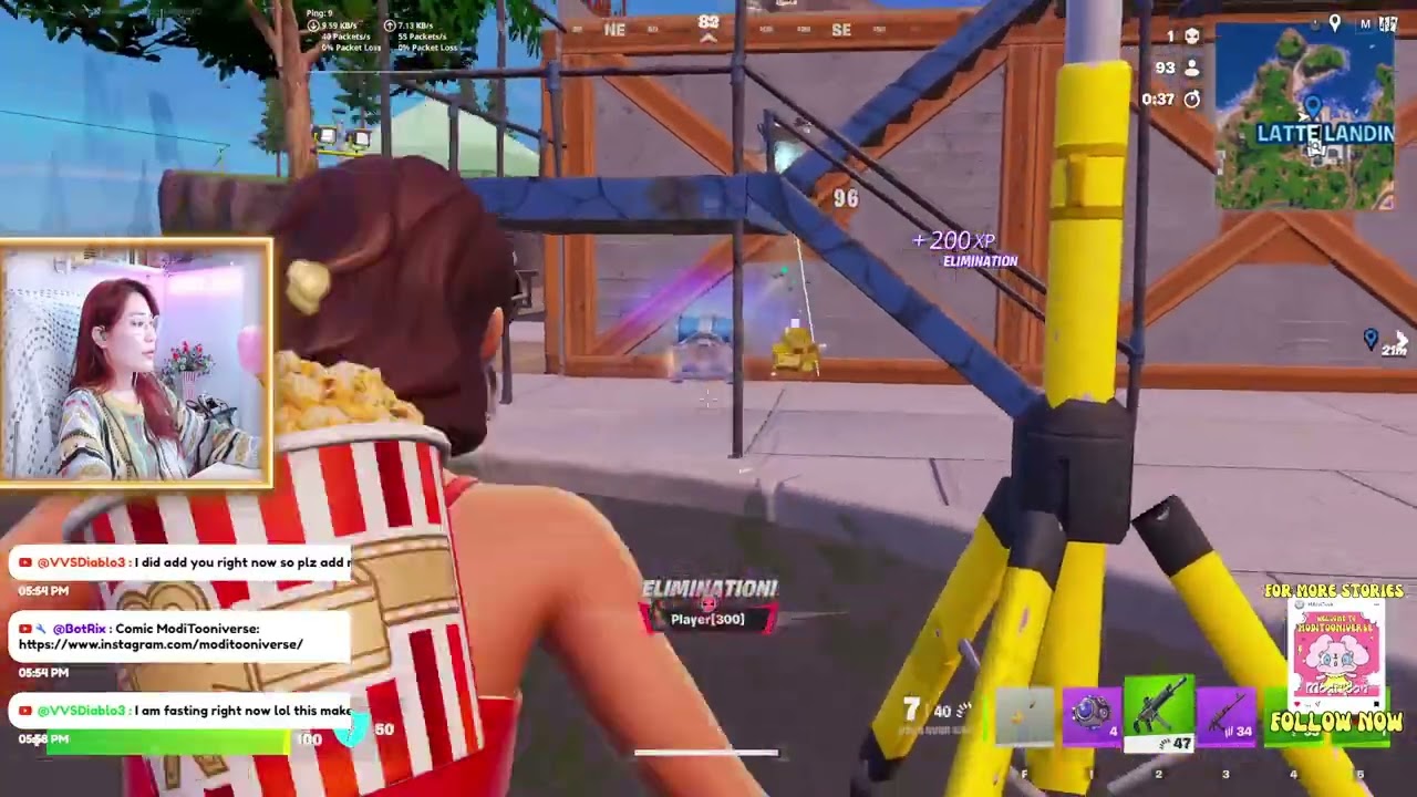 Highlight: POPCORN Time! to play with us '!join' in the chat to make a que |POPCORN Time = Fortnite