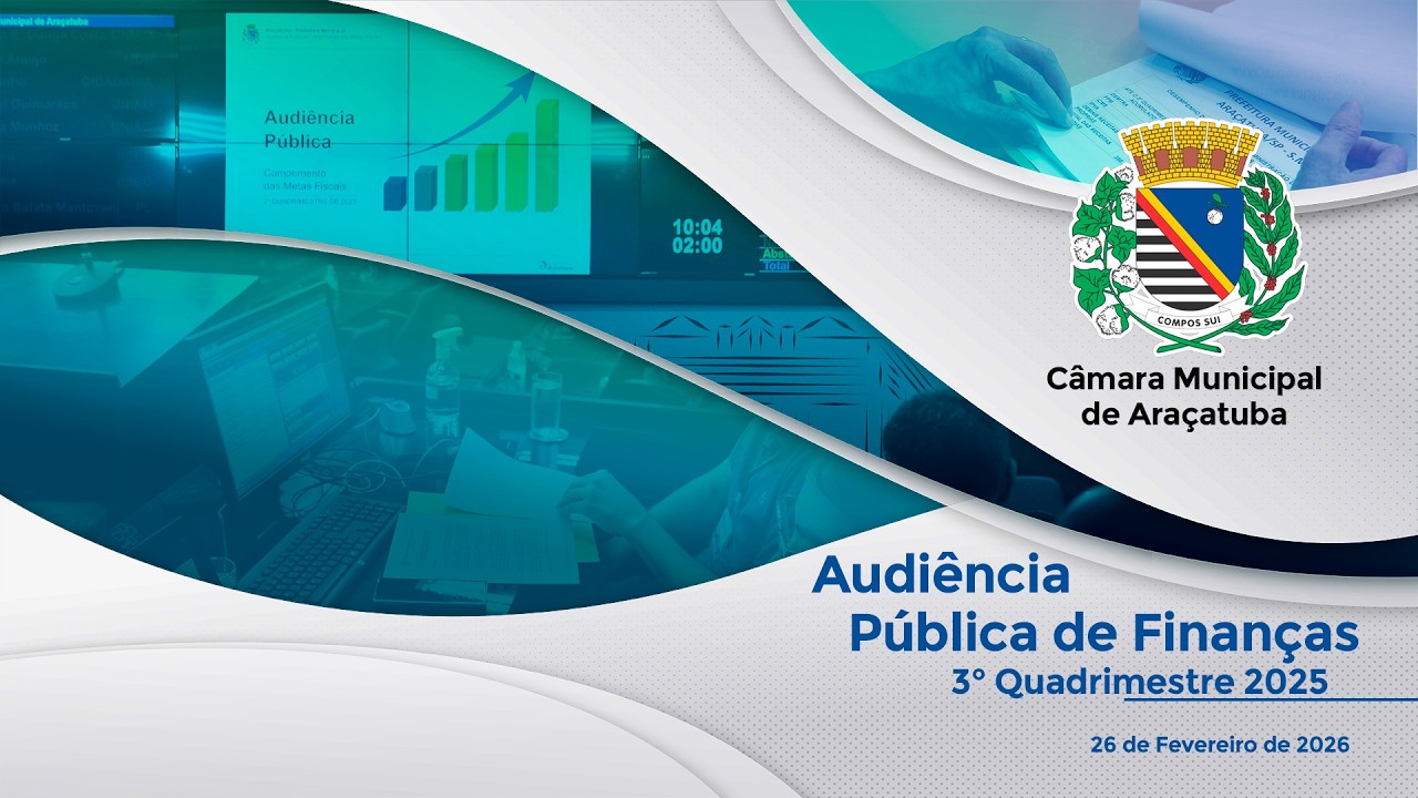 AUDIÊNCIA PÚBLICA DE FINANÇAS  2026