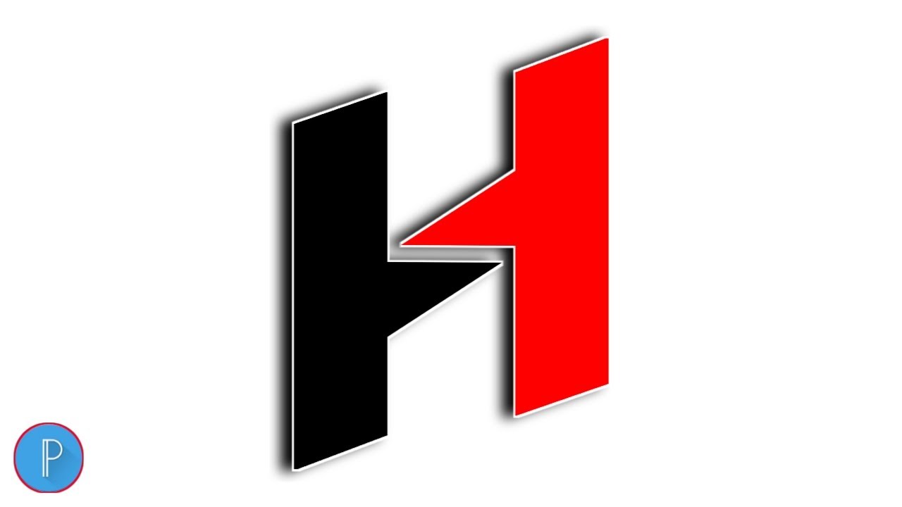 Logo😱 Letter H Logo Design (H Creative Logo) Without Using Any Fonts|| Jab Portfolio