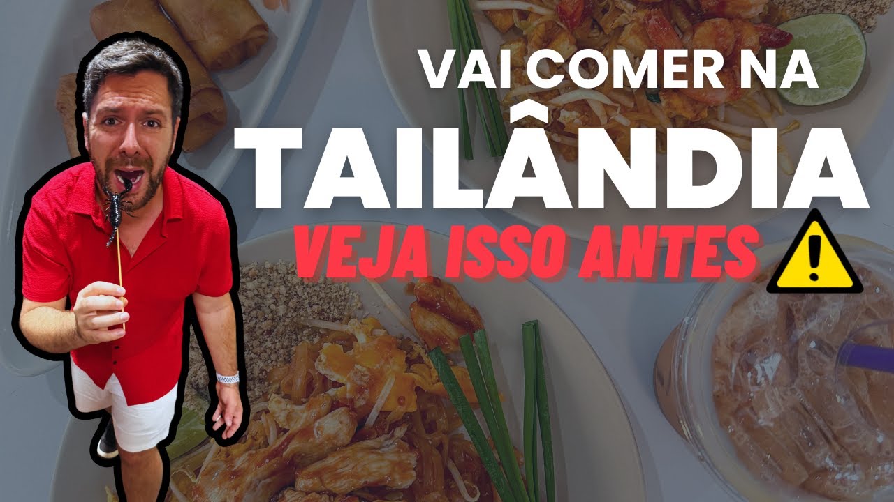 Quais os CUIDADOS para NÃO ter uma INTOXICAÇÃO alimentar na TAILÂNDIA? #tailandicas