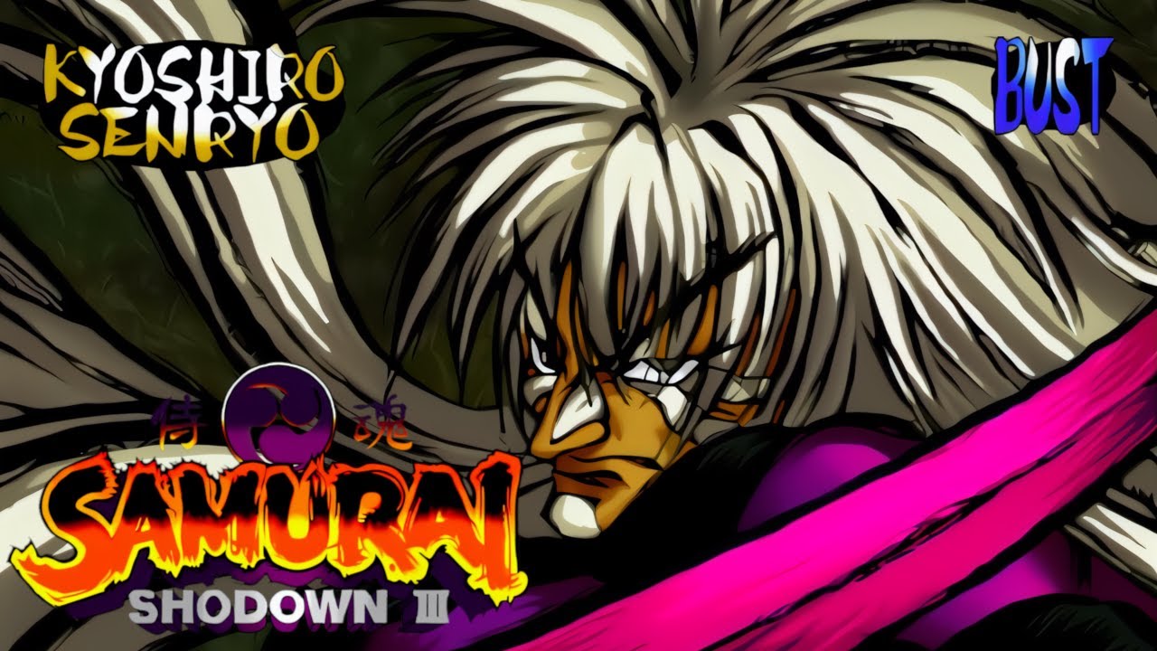 Samurai Shodown III - Kyoshiro Senryo [Bust/Medium Grade] (Neo Geo AES) サムライスピリッツ 斬紅郎無双剣千両 狂死郎
