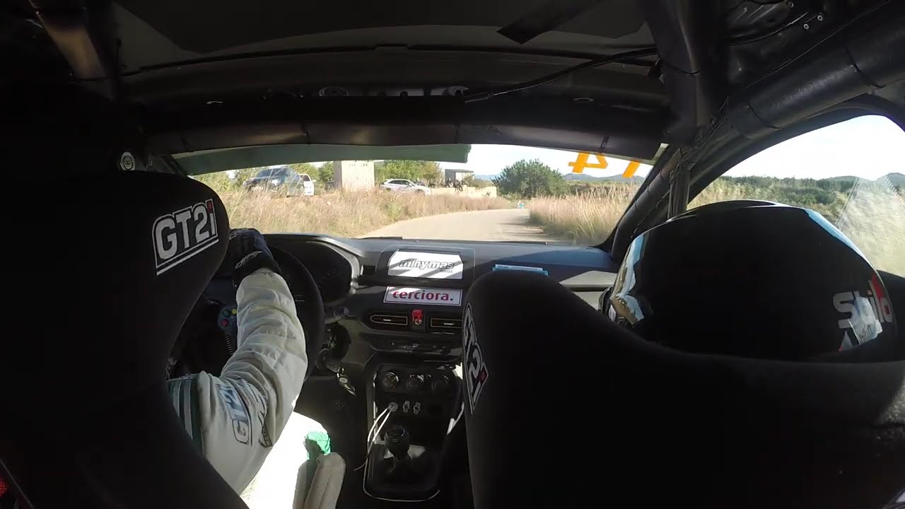 Esteban Vallín-Irene Caso, Tc4 Chulilla 2, Rally Valencia 2025, Dacia Sandero Eco Cup