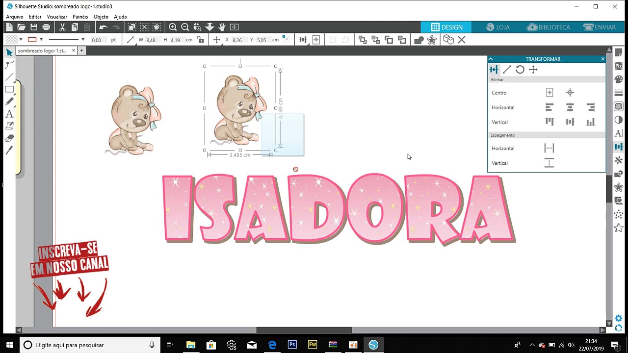 COMO FAZER SOMBREADO PELO STUDIO / J&G PERSONALIZADOS