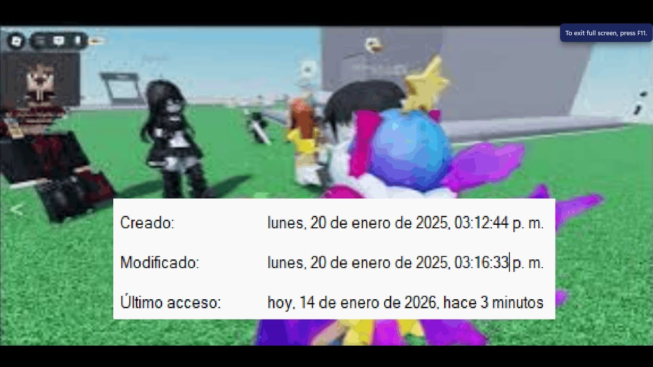 Video que para nada se me olvido subir hace un año