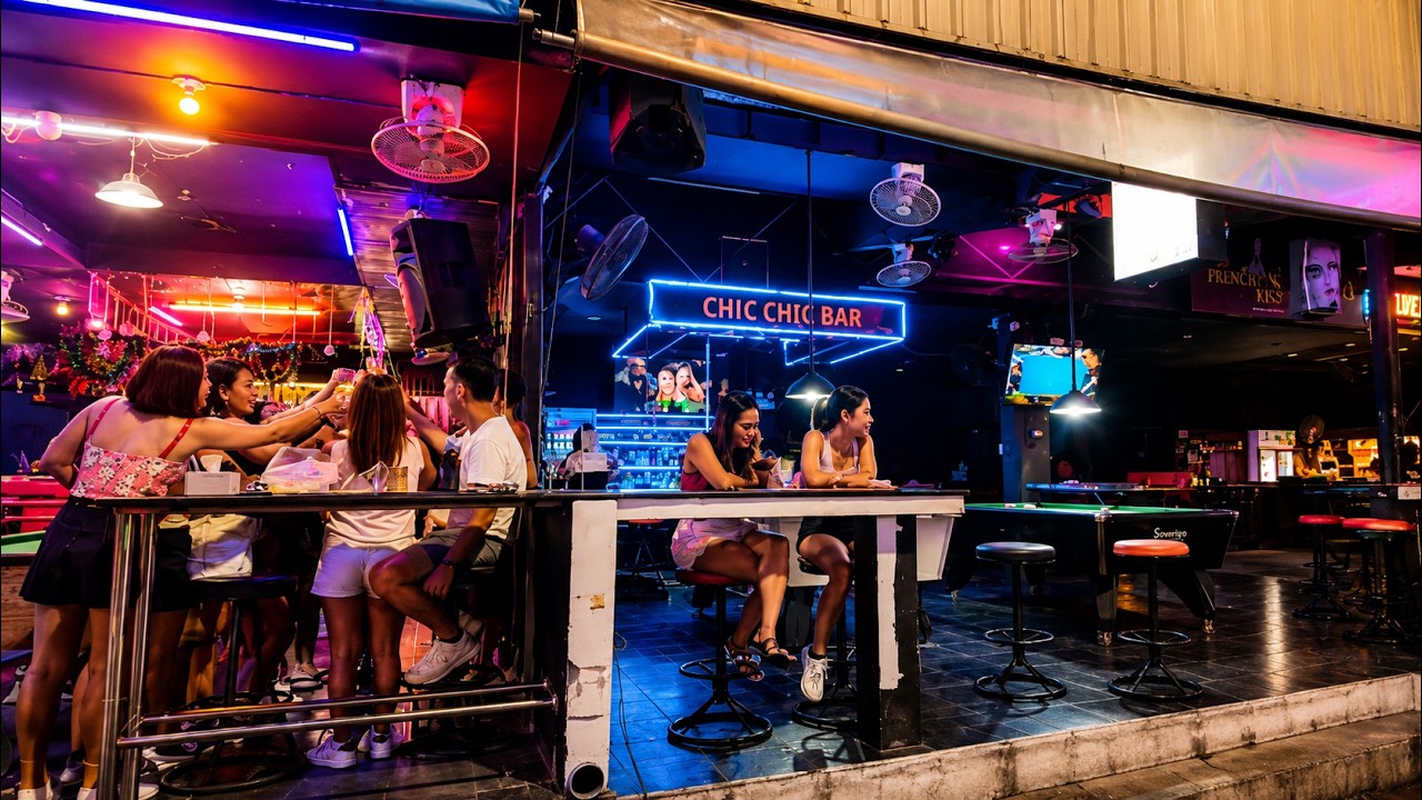 🇹🇭[4K] Pattaya Thailand Nightlife Walking Tour Many Streets Atmosphere