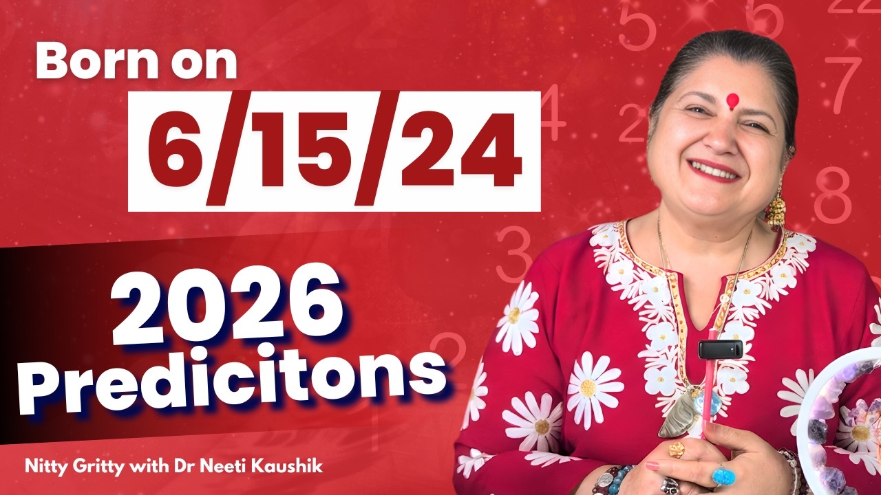 Born on 6, 15 or 24? Your 2026 Numerology Forecast | Love, Money & Career