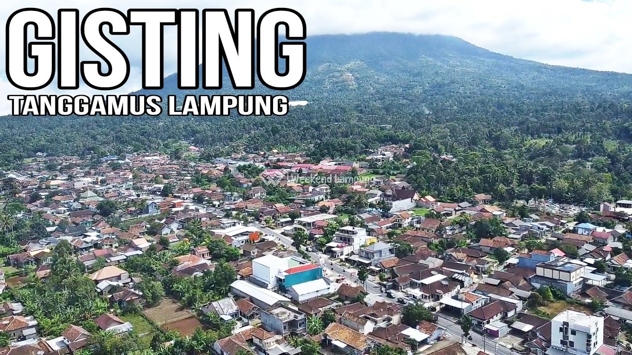 Video Drone Gisting TANGGAMUS LAMPUNG 2023