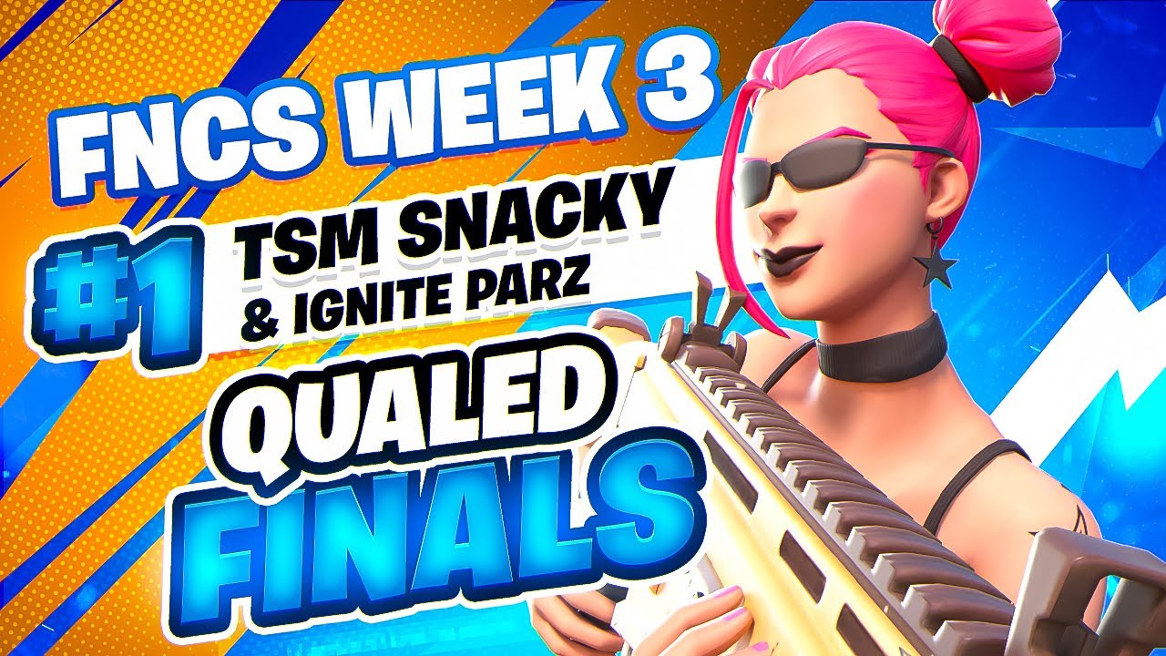 TOP 1 EN FNCS **Semana 3** 🥇