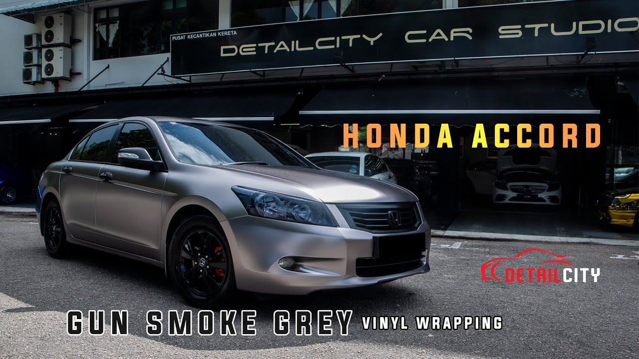 Honda Accord 8th generation in GunSmoke Grey