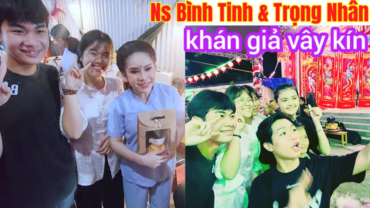 Ns Bình Tinh - Trọng Nhân được đông đảo khán giả Biên Hòa Đồng Nai yêu mến 
