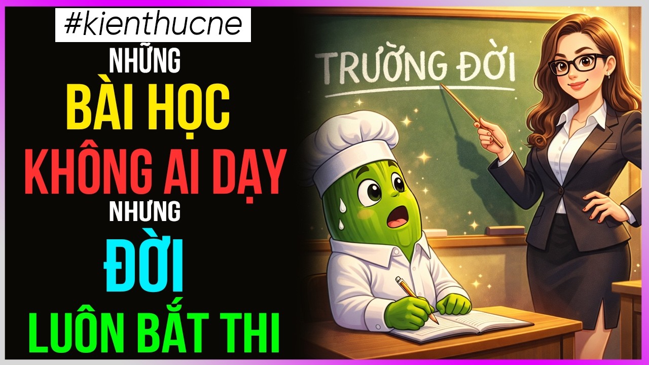 Những BÀI HỌC KHÔNG AI DẠY nhưng ĐỜI luôn BẮT THI! [Dưa Leo DBTT]
