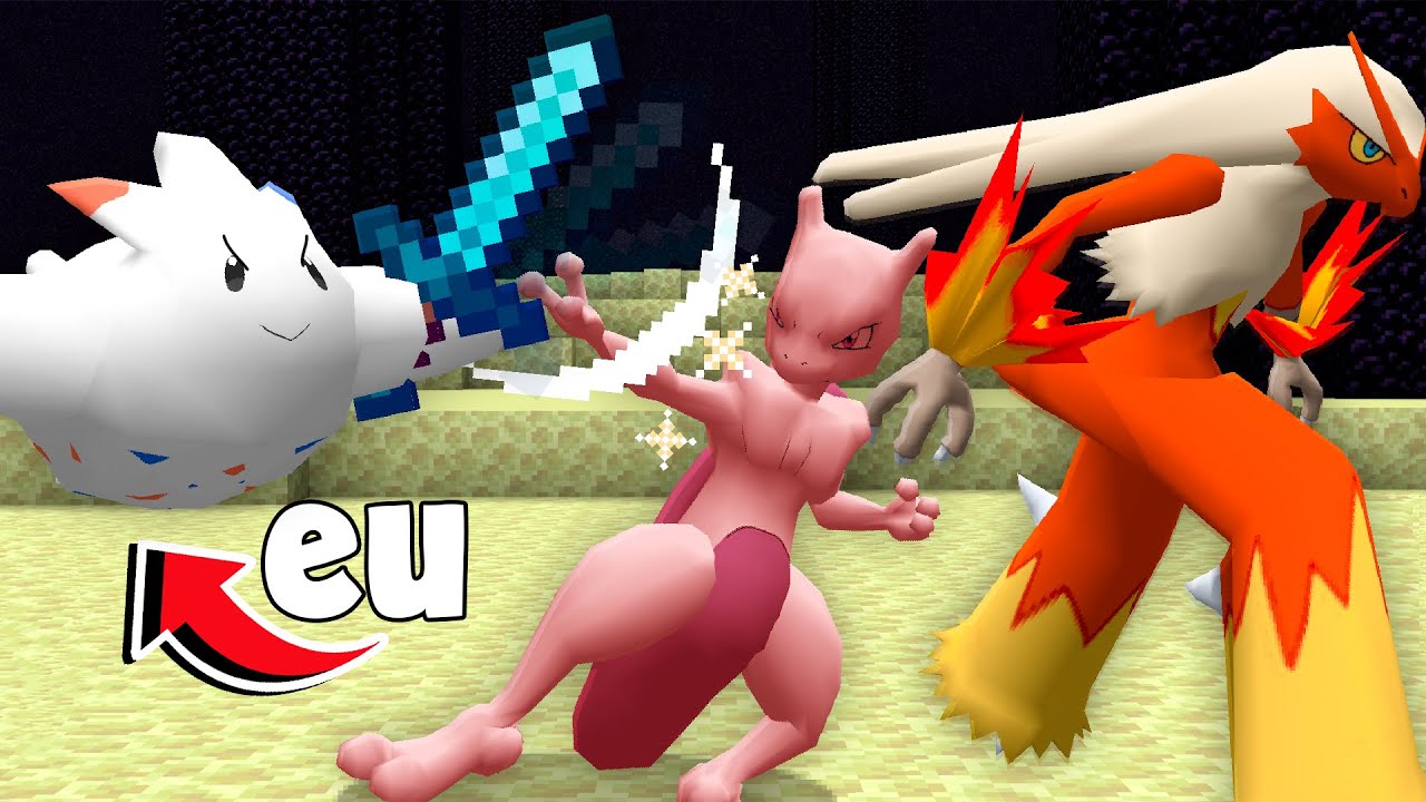 A CADA KILL EU ME TRANSFORMO EM POKÉMONS NO MINECRAFT PIXELMON
