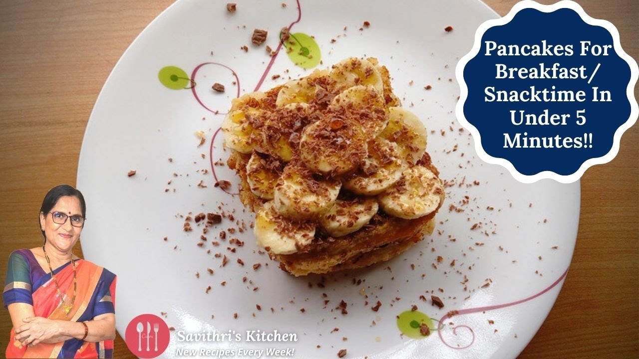How To Make Pancake With Bread And Milk | Bread Pancake