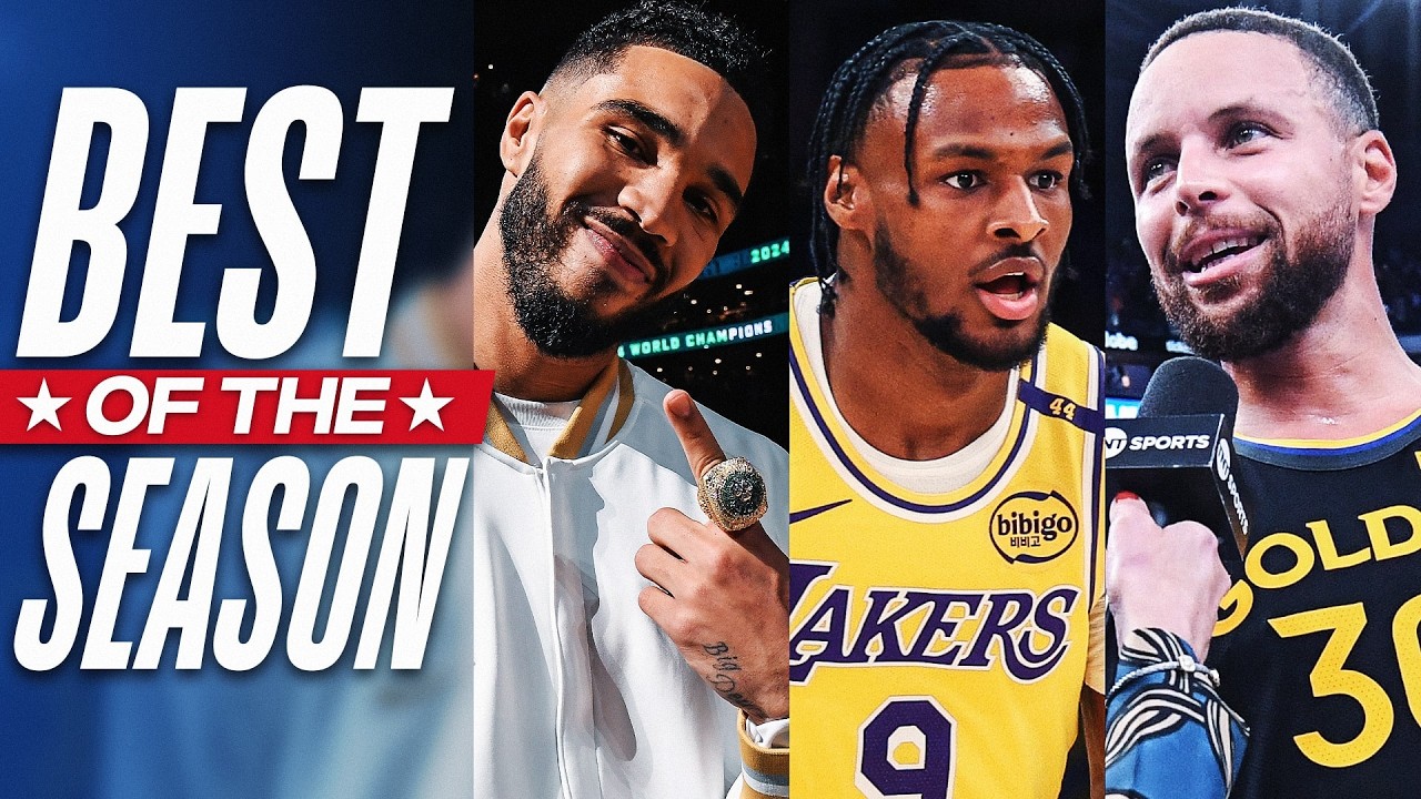 The BEST Moments of the Season So Far! | Pt. 1 | 2024-25 NBA Season