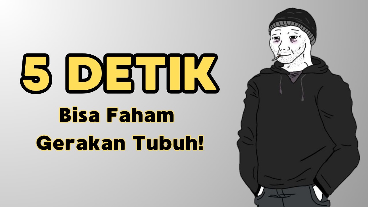 Cara Membaca Bahasa Tubuh dalam 5 Detik❗