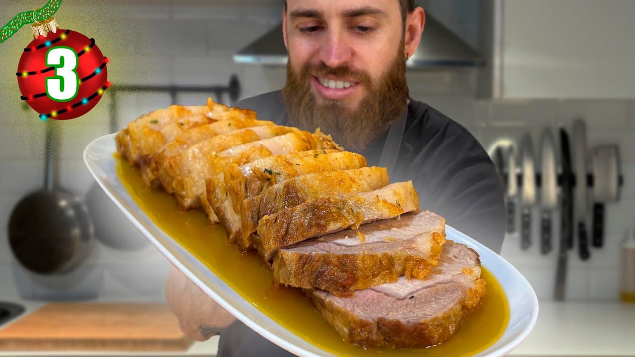 Lomo De Cerdo Asado Con Salsa De Naranja - Receta De Navidad