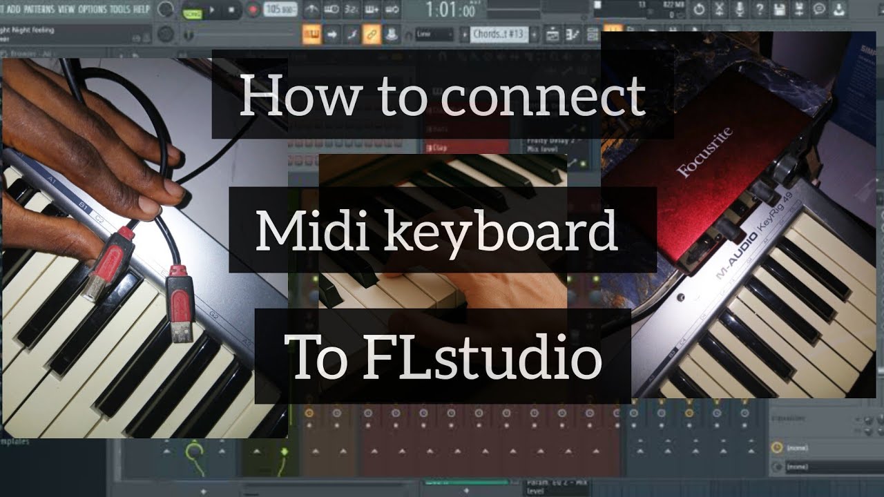 EASY GUIDE ON HOW TO CONNECT AND A MIDI KEYBOARD TO FLSTUDIO IN 2025