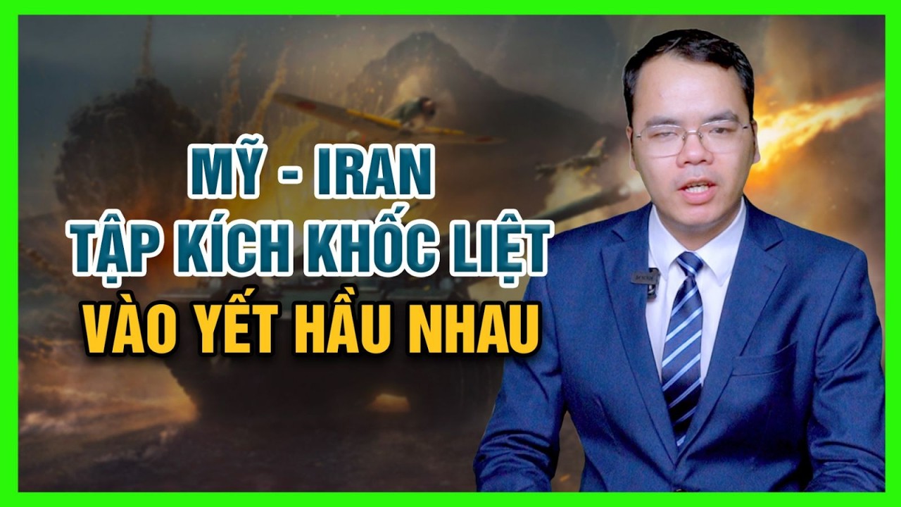 Phá hủy 43 tàu chiến Iran nhưng Mỹ vẫn chưa thông được Homuz || Bàn Cờ Thế Sự