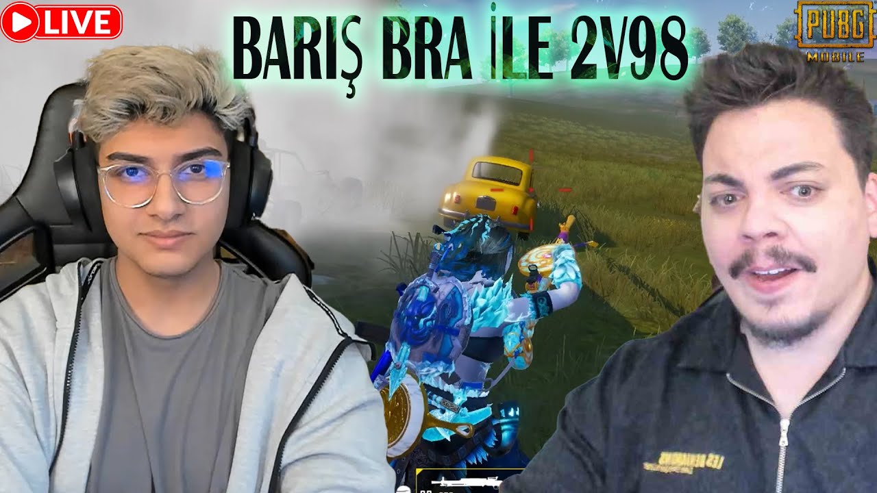 🔴BARIŞ BRA ve MOSİ İLE  BİRLİKTE OYNUYORUM BEST PLAYER Pubg Mobile