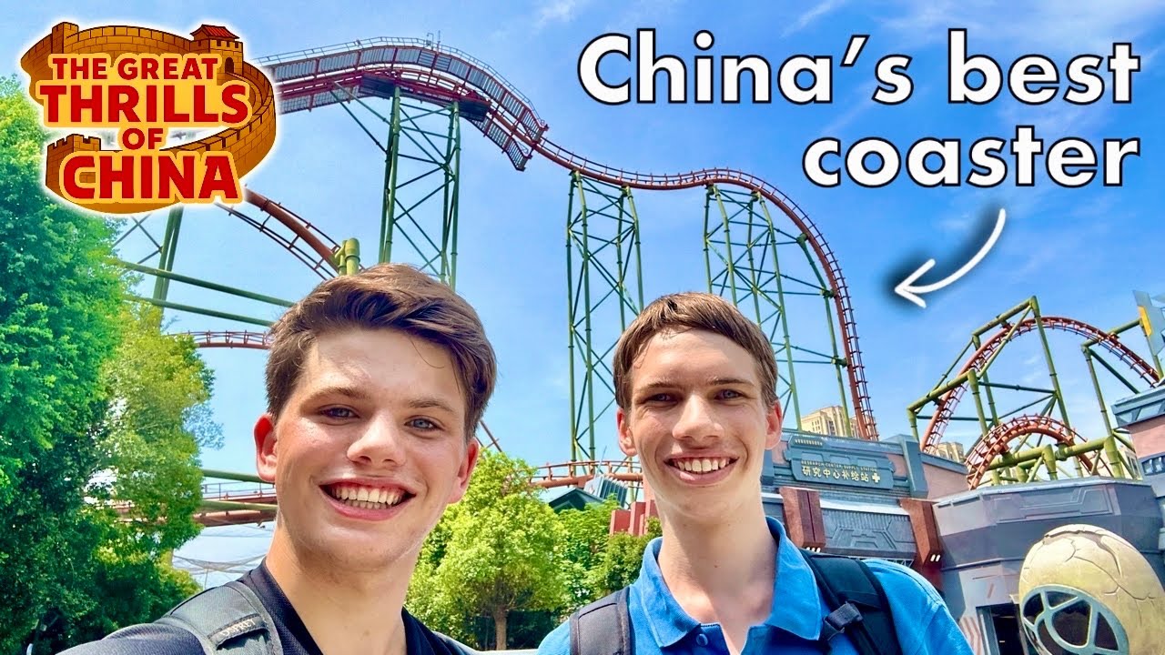 We Rode China&rsquo;s CRAZIEST Roller Coaster! (DINOCONDA)