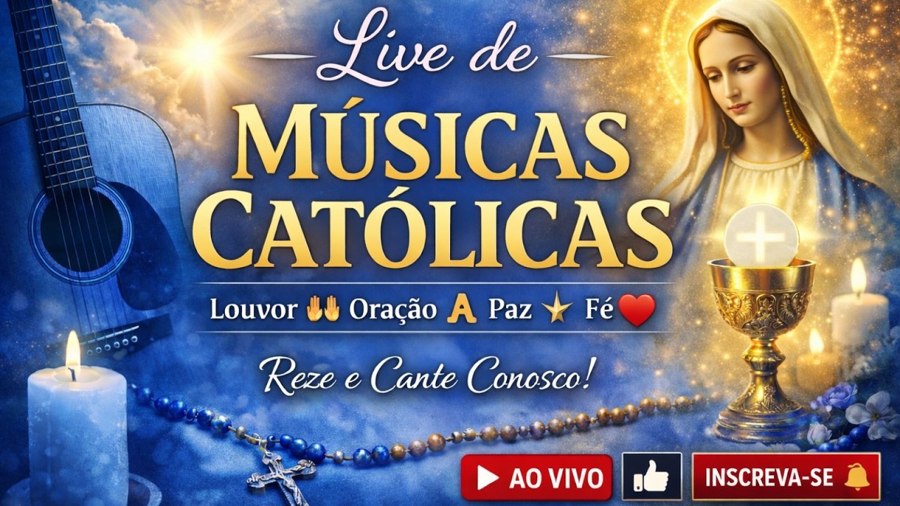 Live de Música Católica | Músicas Católicas Para Acalmar o Coração | Voz que Clama