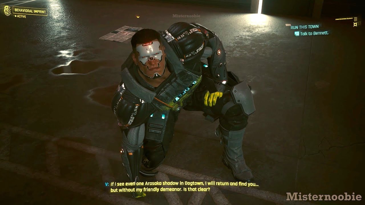 Управляйте Беннетом в задании «Управляй этим городом» — Cyberpunk 2077