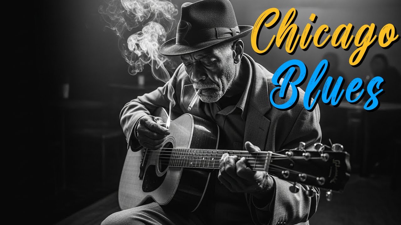 Ultimate Relaxing Chicago Blues Music Playlist for Stress Relief and Deep Sleep 😴 [2 Hours Long]