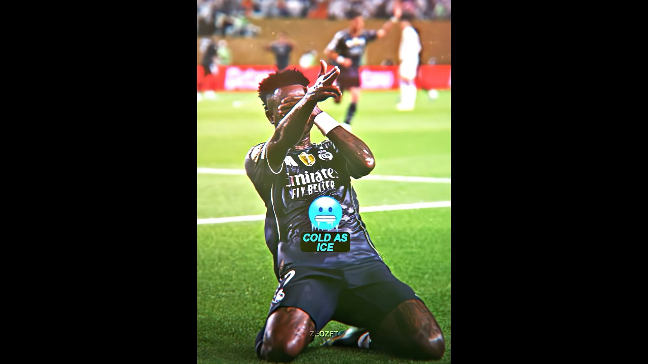 Vinicius Jr Cold Celebration 🥶