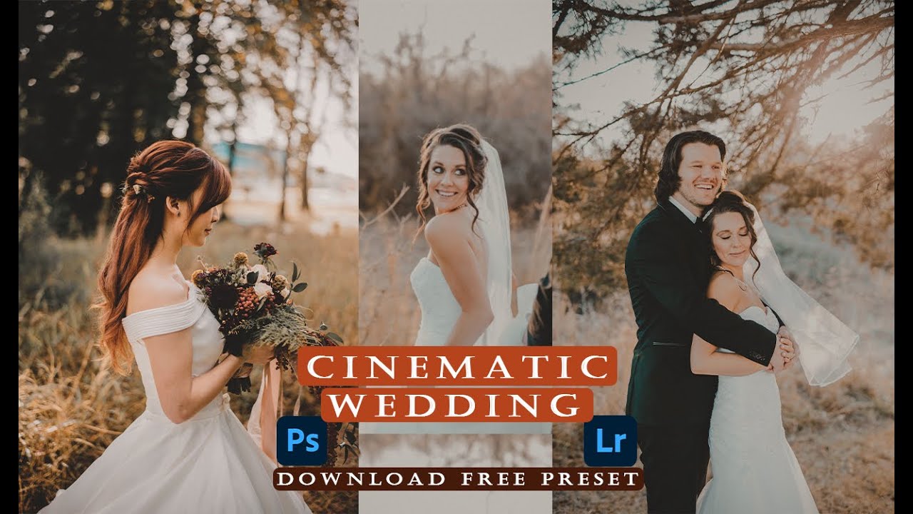 Cinematic Wedding Color Grading Tutorial - Camera Raw Preset | Photoshop Tutorial