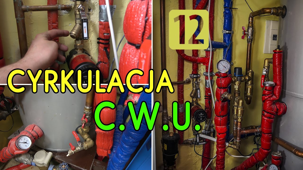 Cyrkulacja centralnej wody użytkowej. Montaż Część 2.