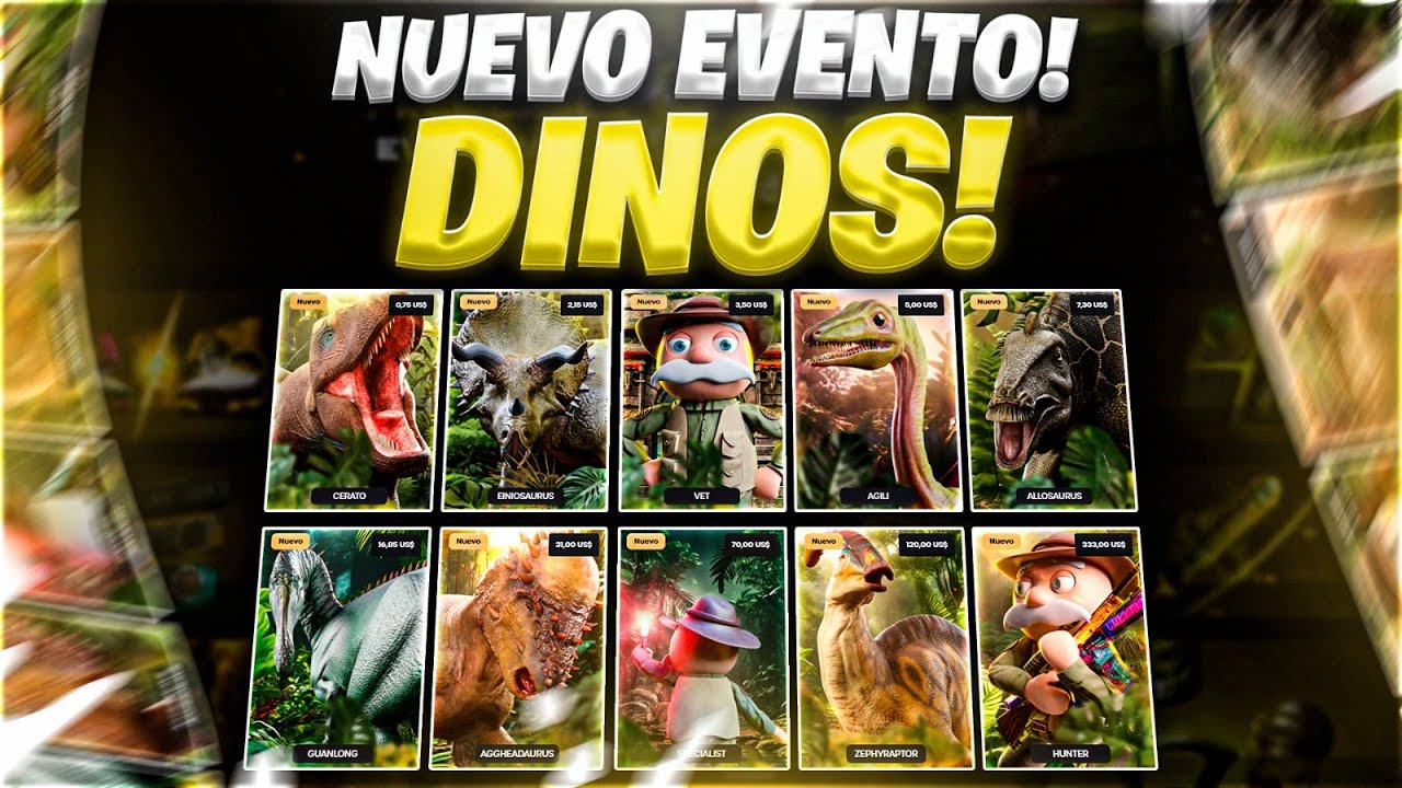 ⚡KEYDROP: NUEVO EVENTO DE DINOS⚡