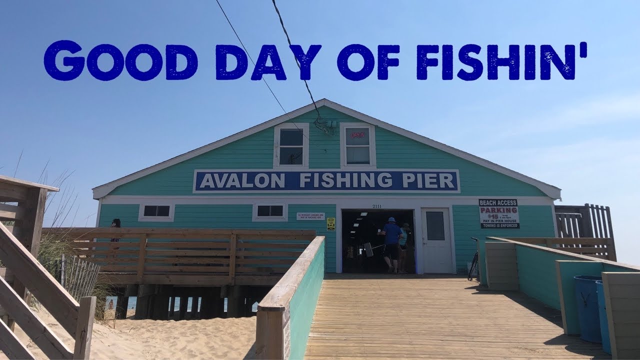 Fishing the Avalon Pier…Kill Devil Hills, NC
