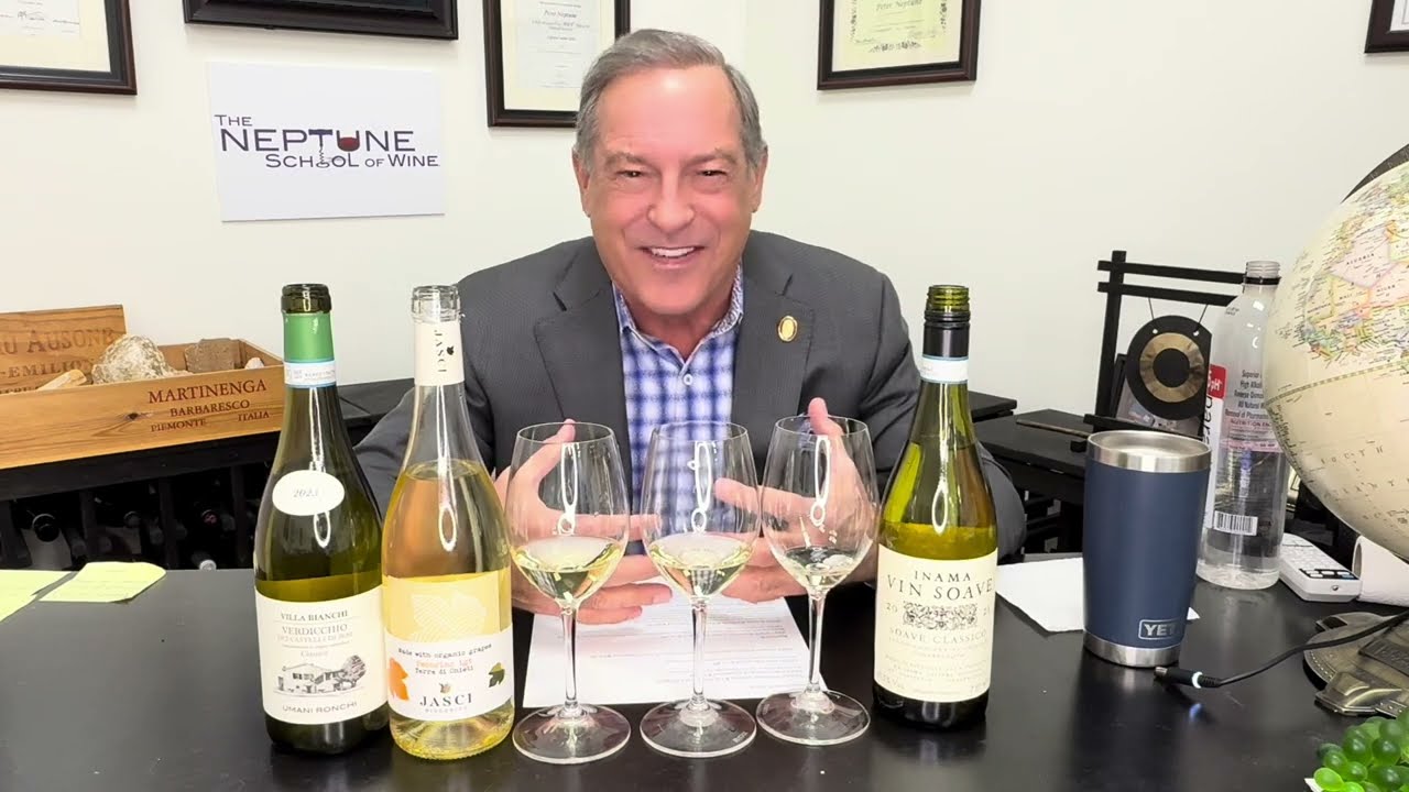 Italian White Wines under $15 with Master Sommelier Peter Neptune Jan 2025