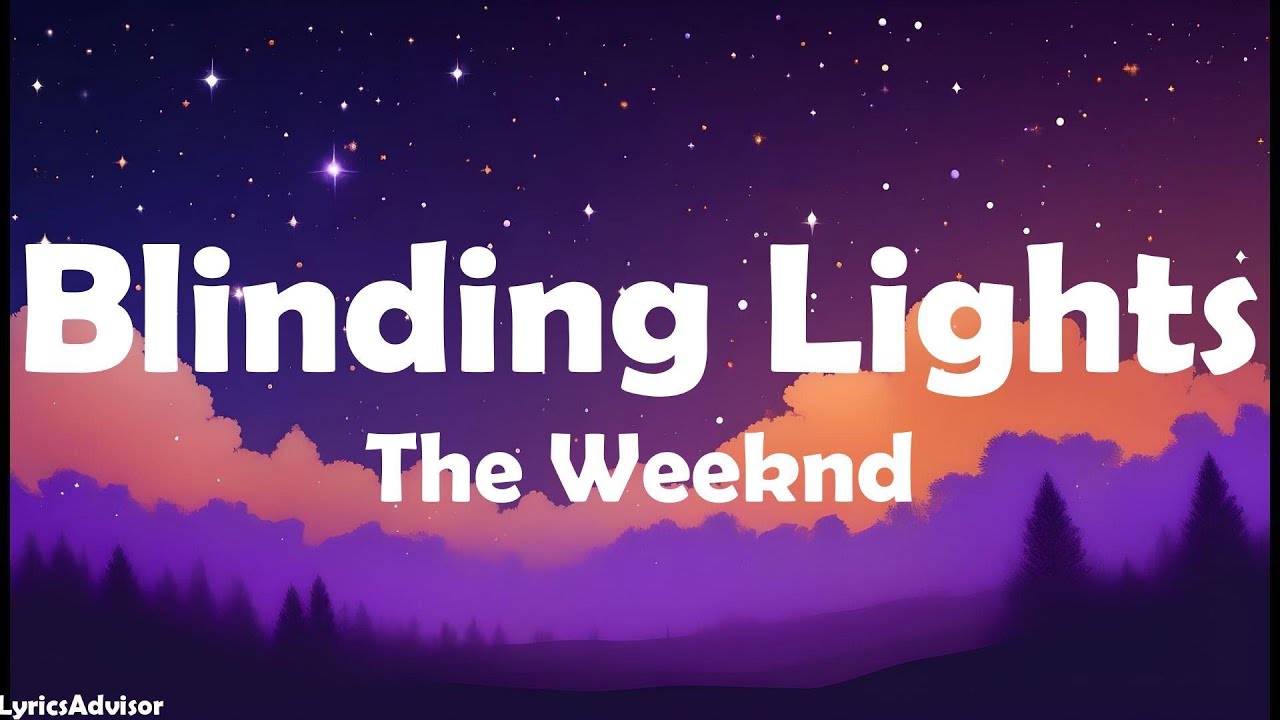The Weeknd - Blinding Lights (Lyrics)
