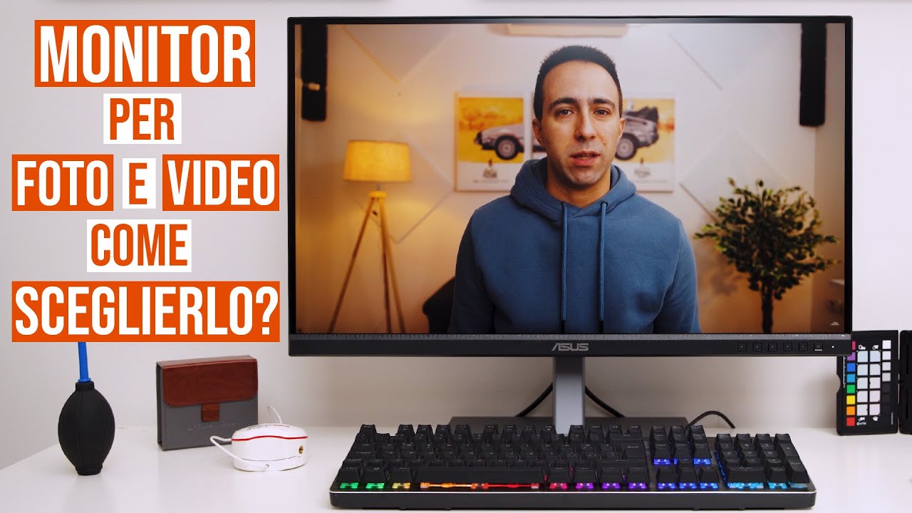 COME SCEGLIERE un MONITOR per EDITING FOTO e VIDEO? // Feat. Asus ProArt PA279CV