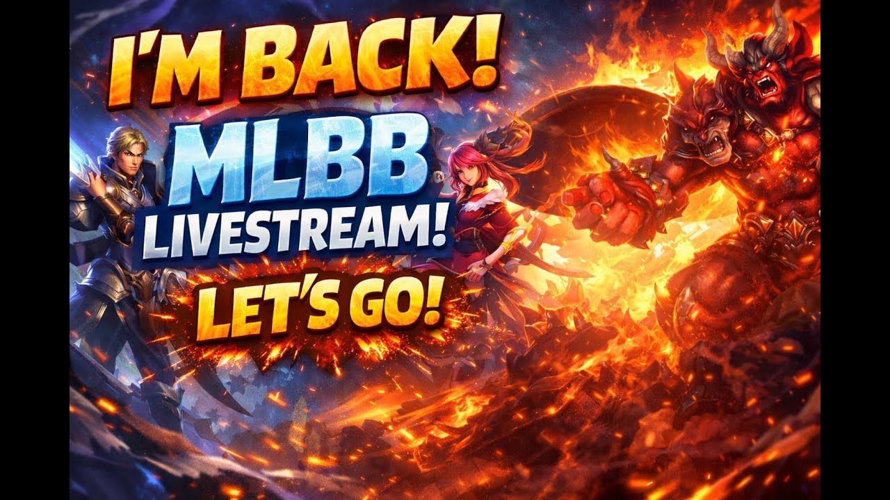 After Long Break ... Im Back In MLBB!🔥Live Rank  Push