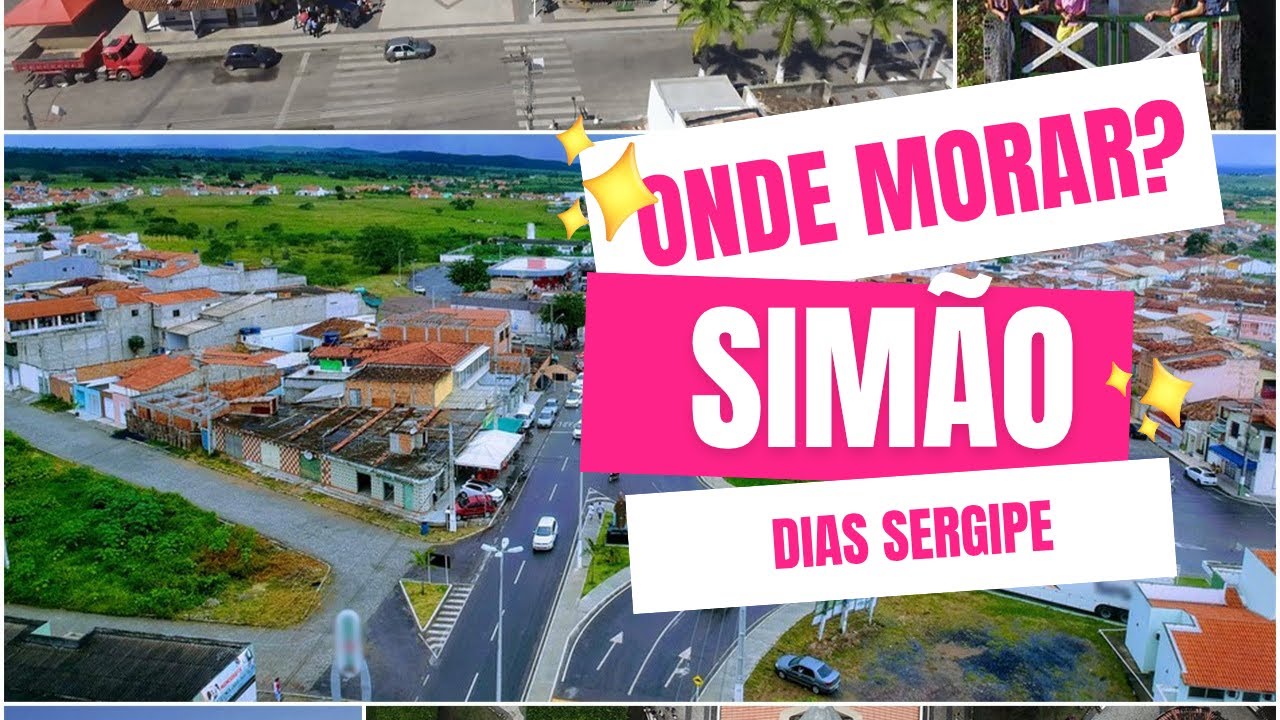 Onde Morar? Simao dias Sergipe #tour #cidade #turismo