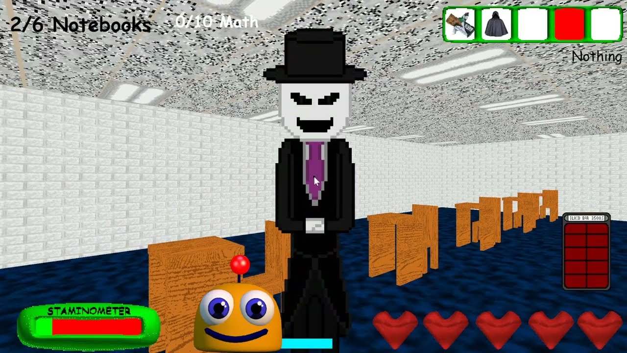 Baldi's Basics BBCCS 5 - The Fresh School: Part 1 All Threats Attempts