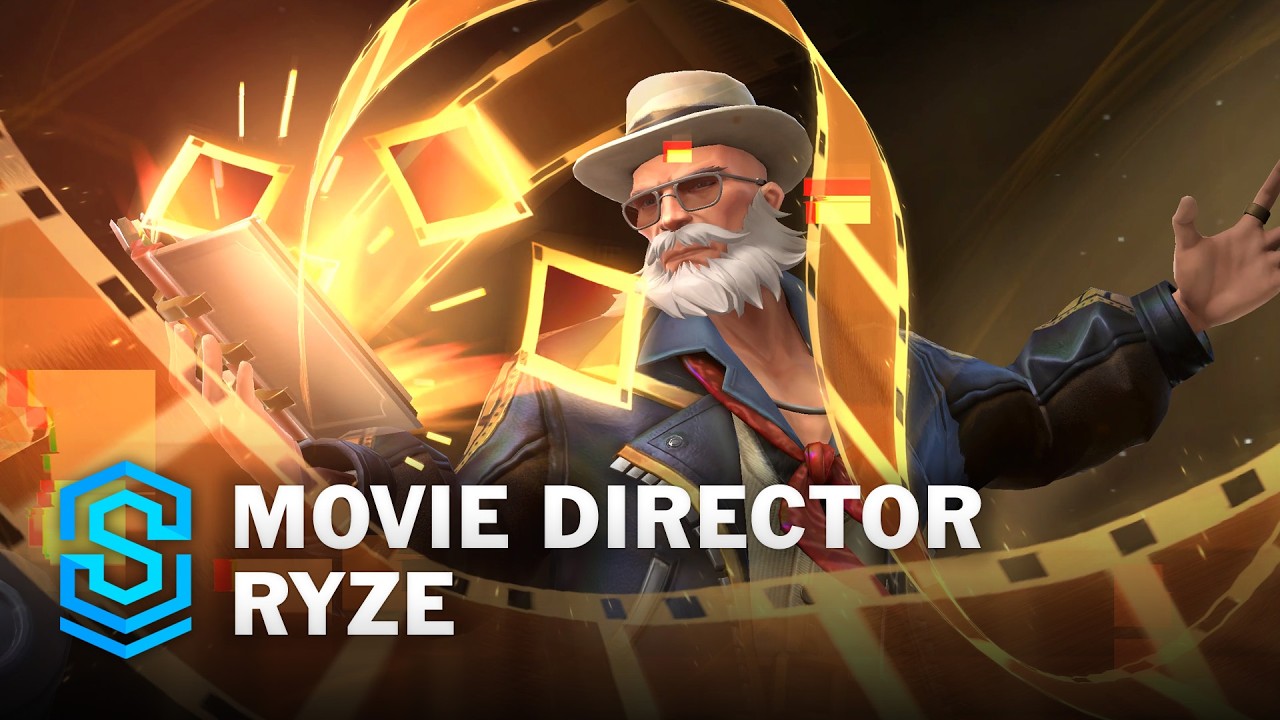 Movie Director Ryze Wild Rift Skin Spotlight