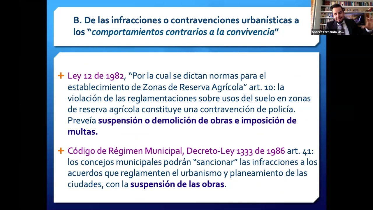 10. La sanción administrativa de las infracciones urbanísticas - Andrés Fernando Ospina Garzón