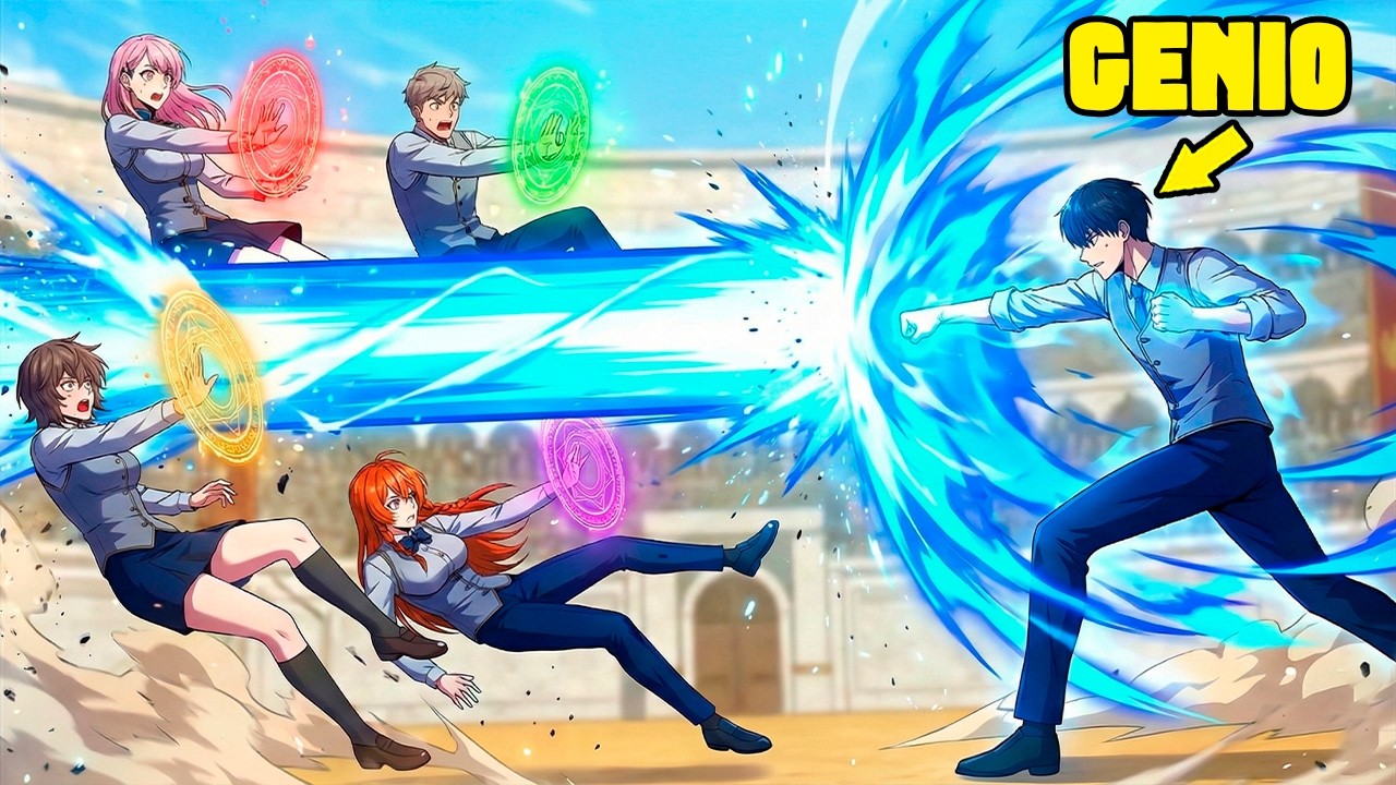Cuando un Chico de Combate Cuerpo a Cuerpo Humilla a Todos los Magos de Largo Alcance de la Academia